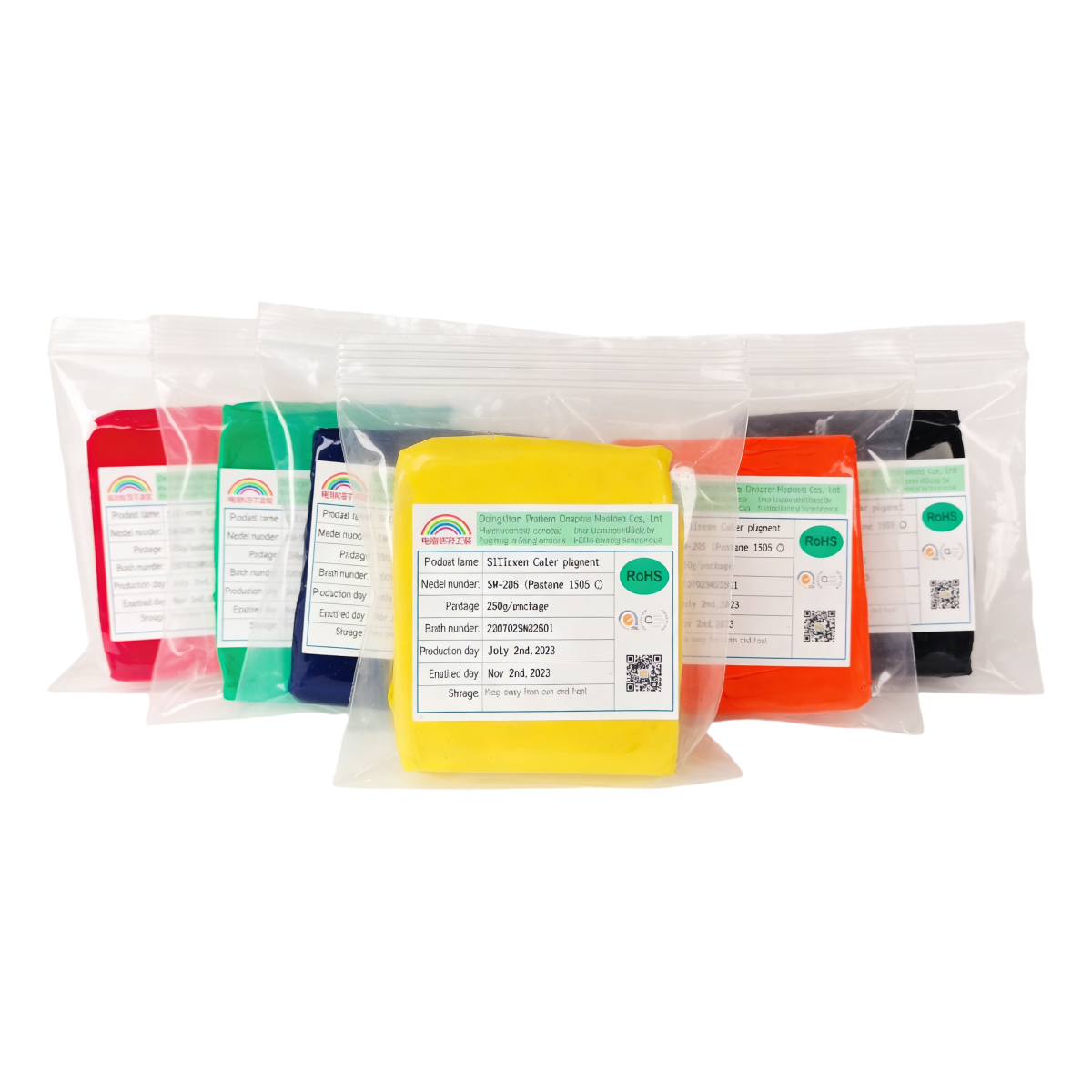 How to deal with silicone masterbatch color differences ?(图1)