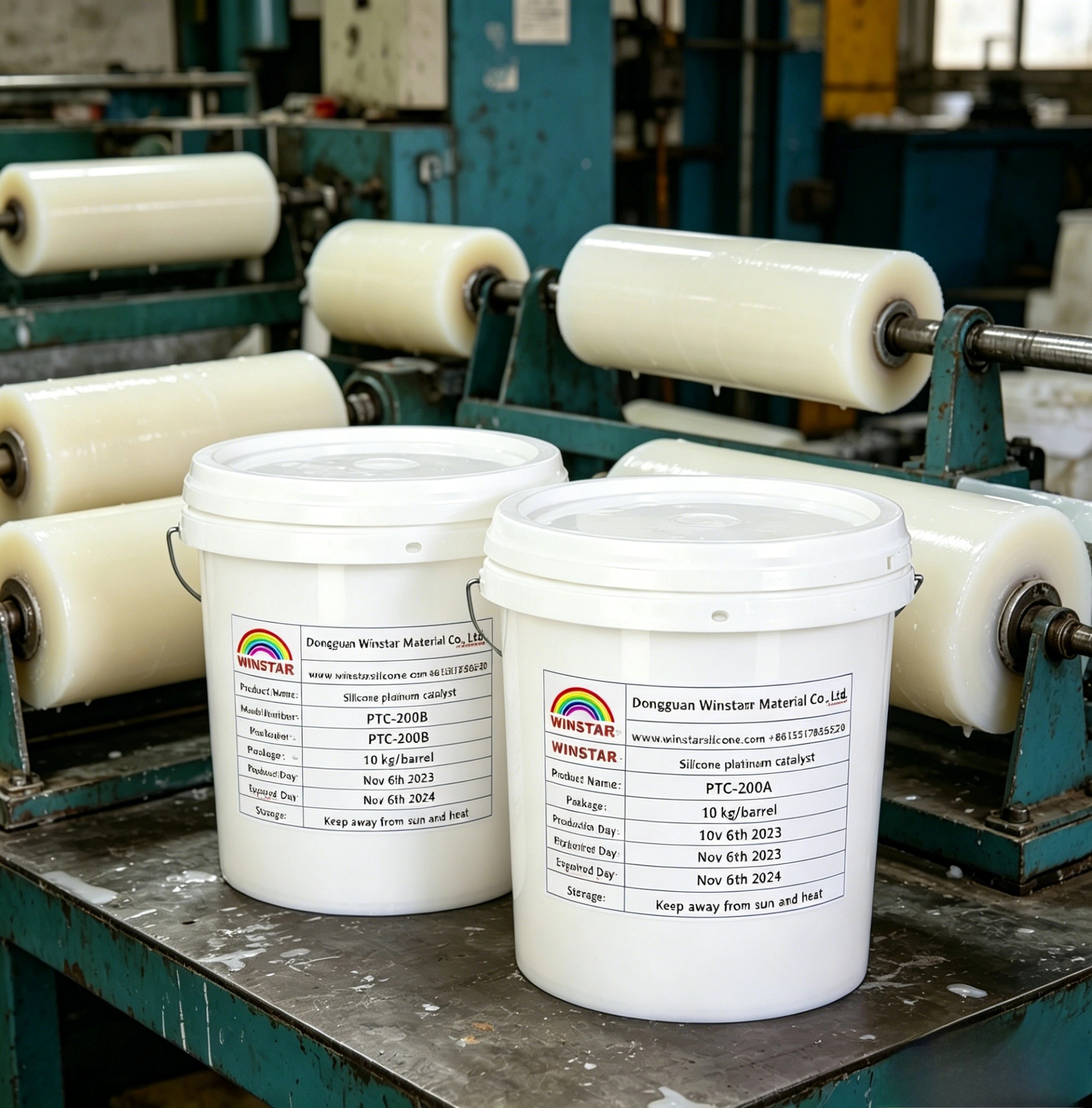 Food Grade Platinum Curing Agent for Silicone Nipple(图1)