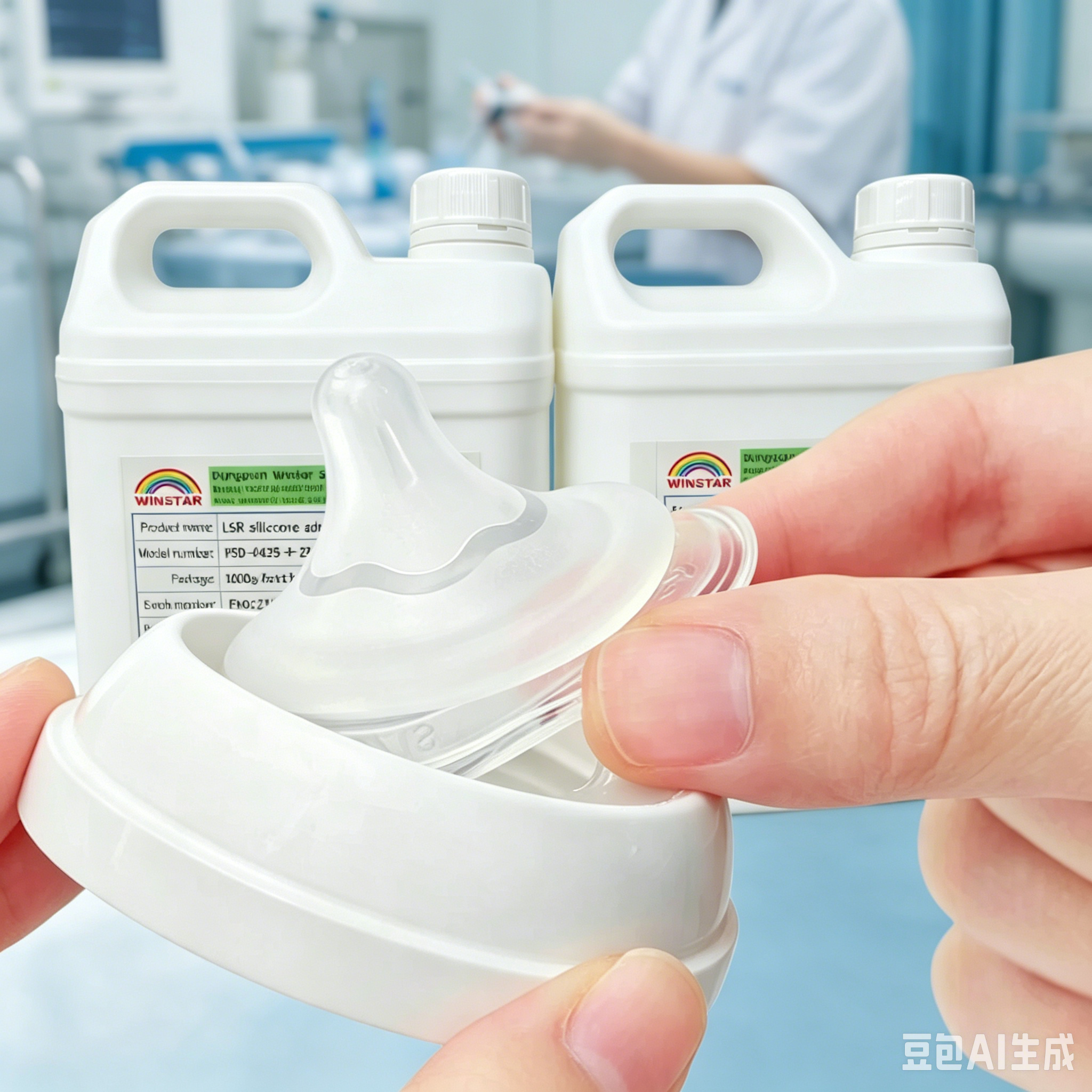 Silicone To PPSU Special Adhesive For Baby Nipple & Baby Feeding Products(图1)