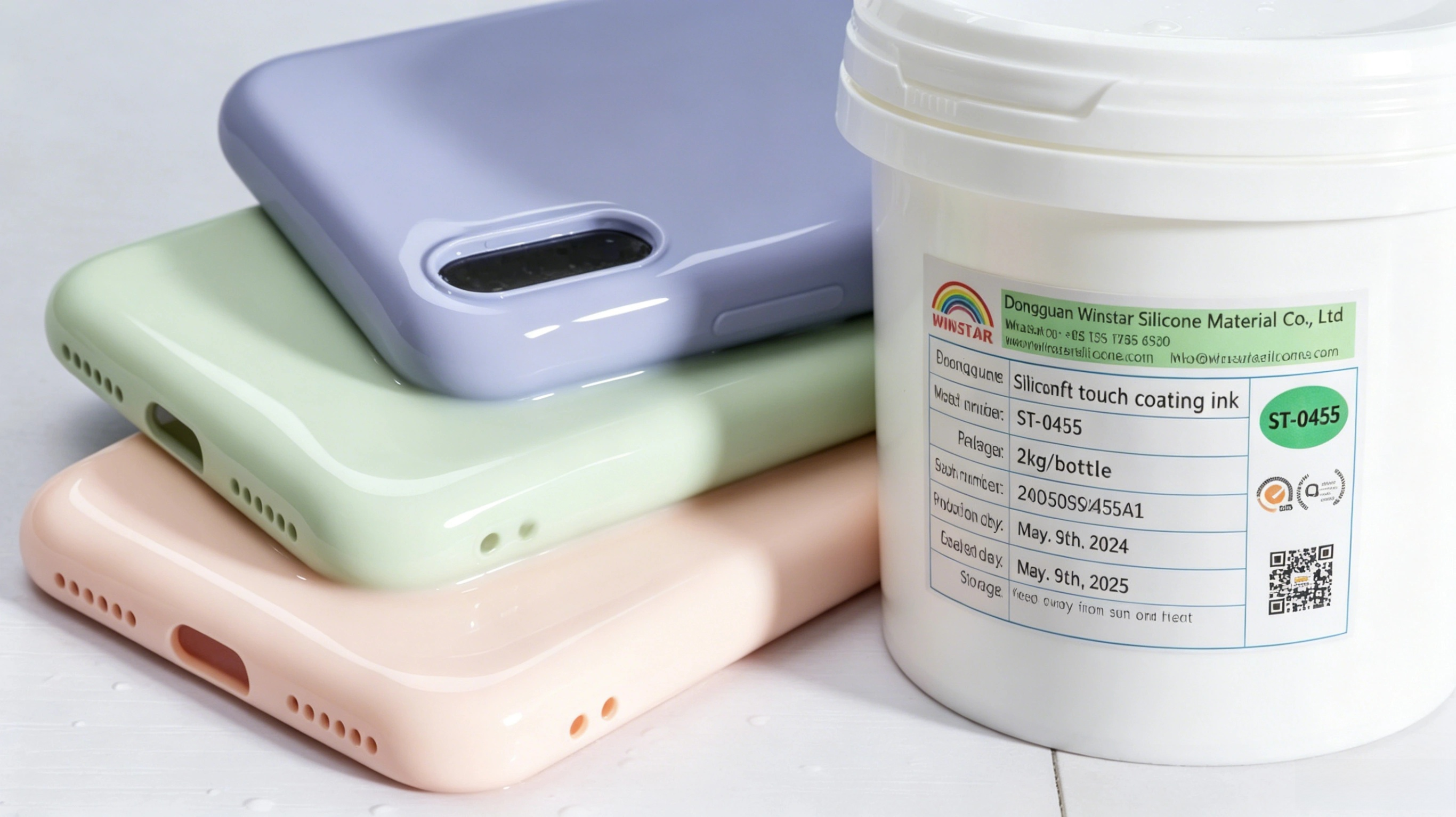 Hot sell soft touch coating ink suitable for phone cases(图1)
