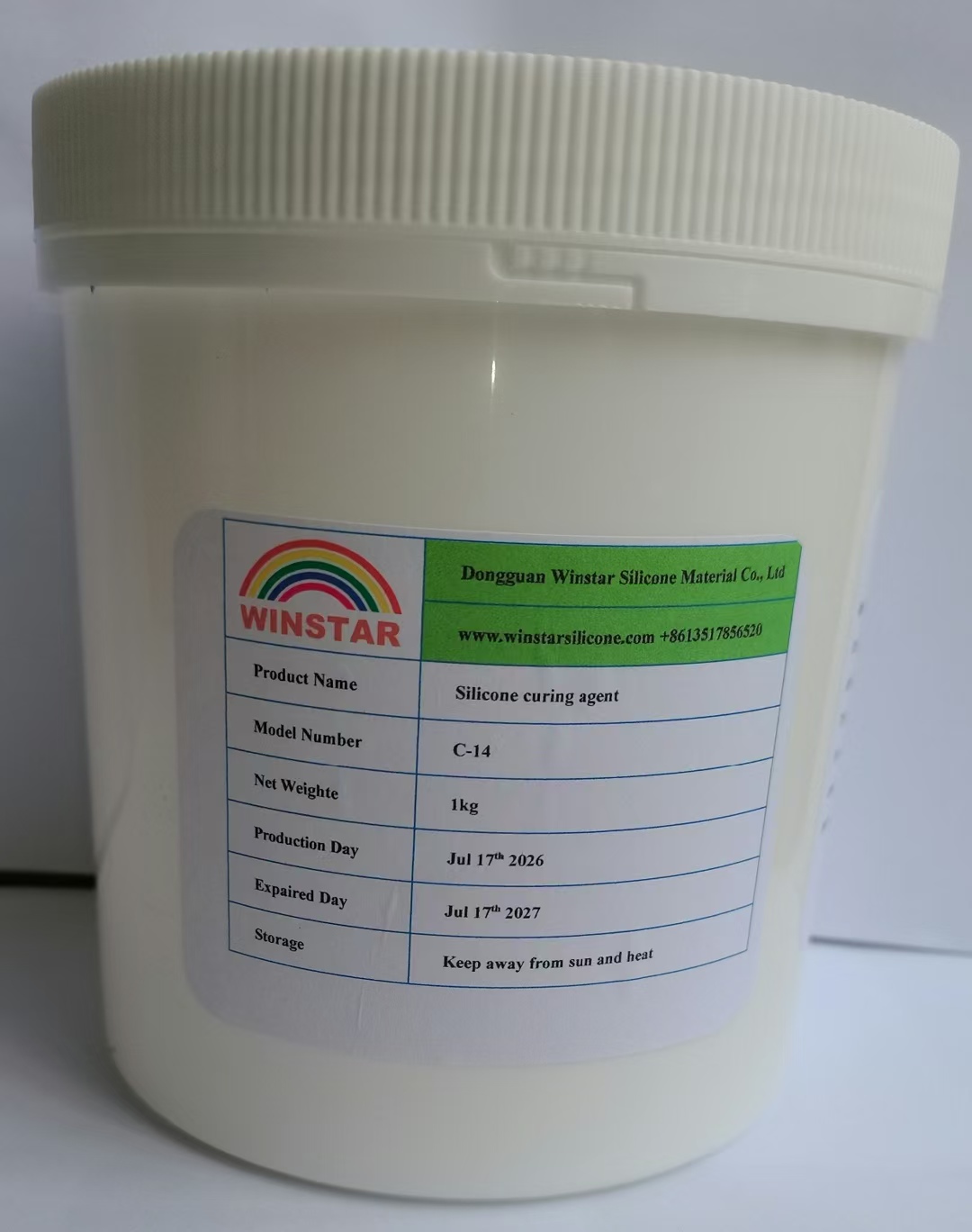 Odorless fast anti-yellowing silicone curing agent C-14(图1) Odorless fast anti-yellowing silicone curing agent C-14(图1)