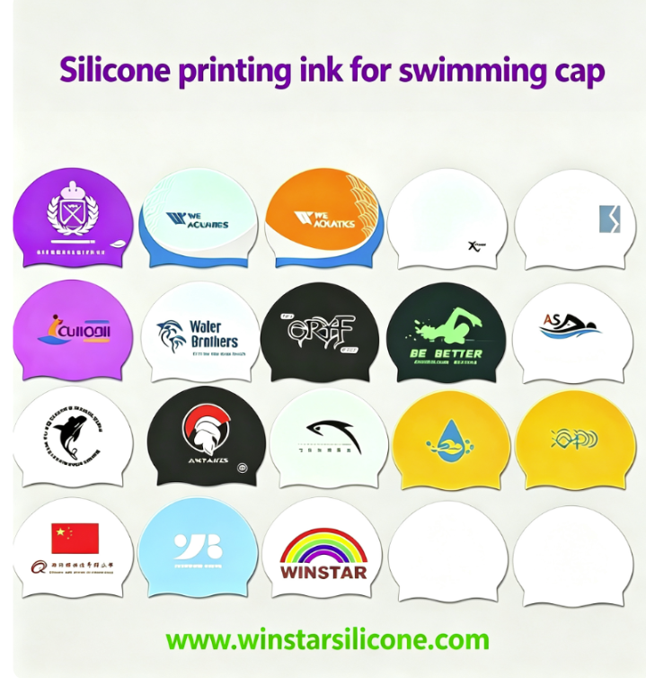 Waterproof textile silicone printing ink for swimming caps(图1) Waterproof textile silicone printing ink for swimming caps(图1)