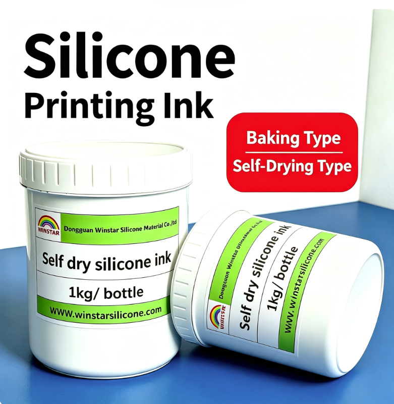 Baking type & self drying type silicone printing iBaking type self drying type silicone printing ink(图1) Baking type & self drying type silicone printing iBaking type self drying type silicone printing ink(图1)